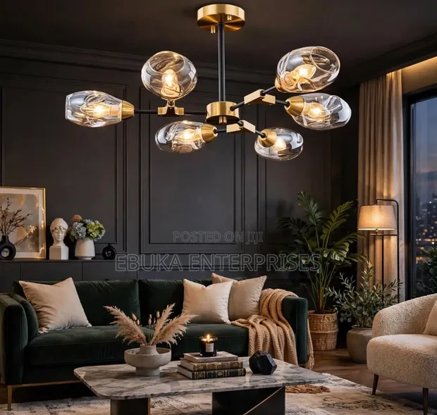 Modern Sputnik / Molecular Chandelier - 1