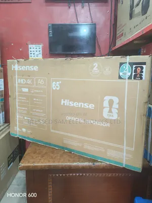 Sabon Hisense 65" AI UHD Smart TV Mara Tsari