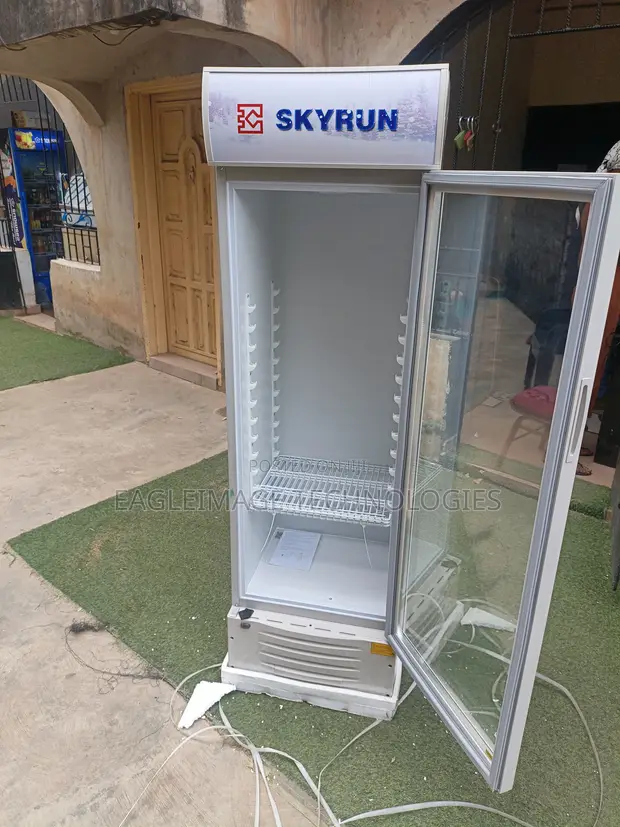 Skyrun SC-228FN Glass Door Showcase Fridge - 1