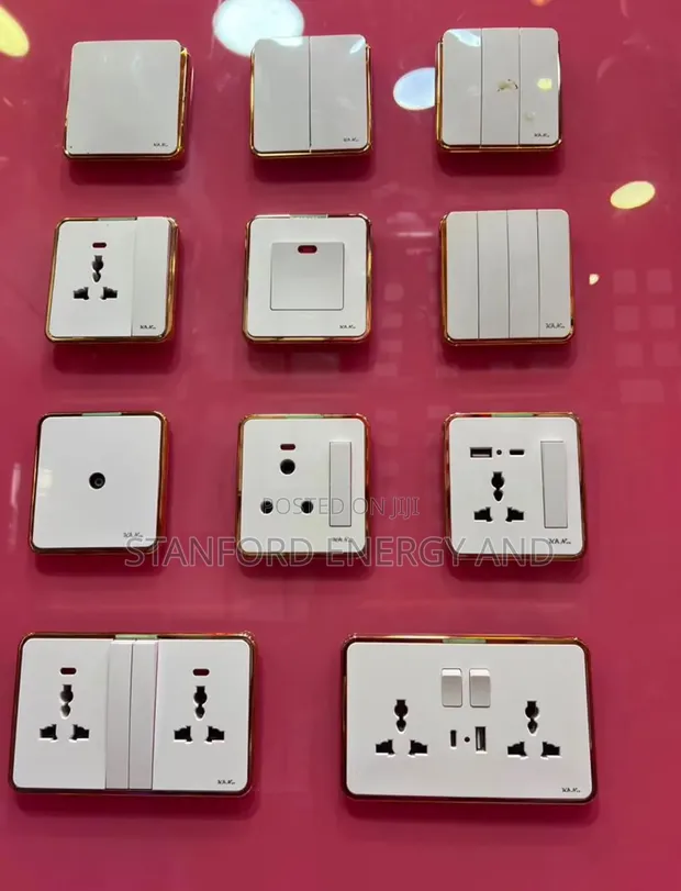 ITC Sockets and Switches - Brand New - 1