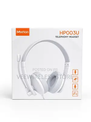 Meetion HP003U Dual-Ear USB Telephony Headset