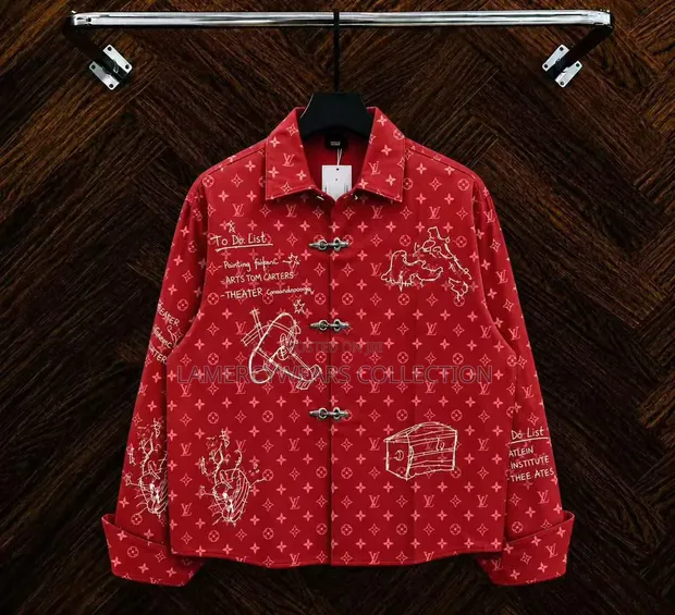 Latest Luxury Louis Vuitton Long Sleeve Shirt - 1