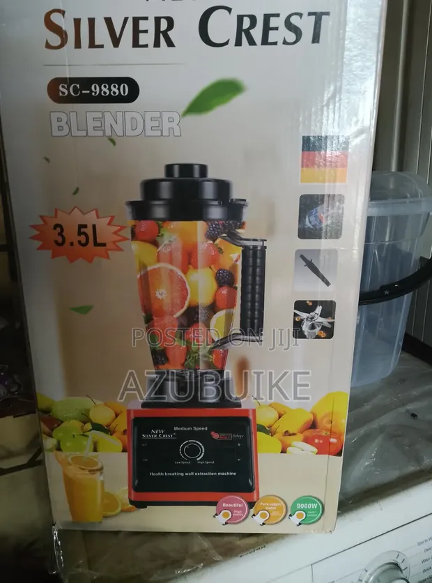 Silver Crest 3.5L Blender Mai Amfani Da Wutar Lantarki Da Kuma Wani Jar Mai Kayan - 1