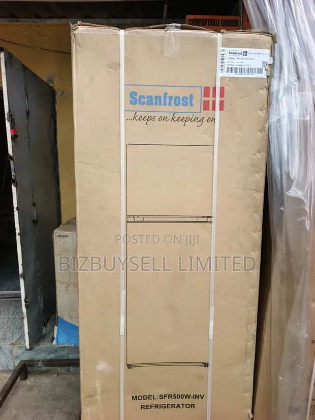 Brand New Scanfrost 500L Double Door Inverter Refrigerator - 1
