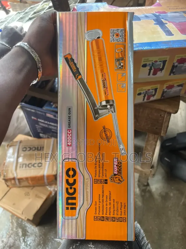 400cc Ingco Manual Grease Gun - 1