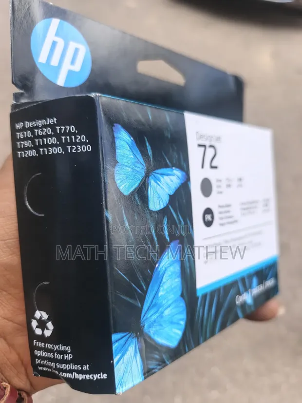 HP 72 Print Head - Gray/Photo Black - 1