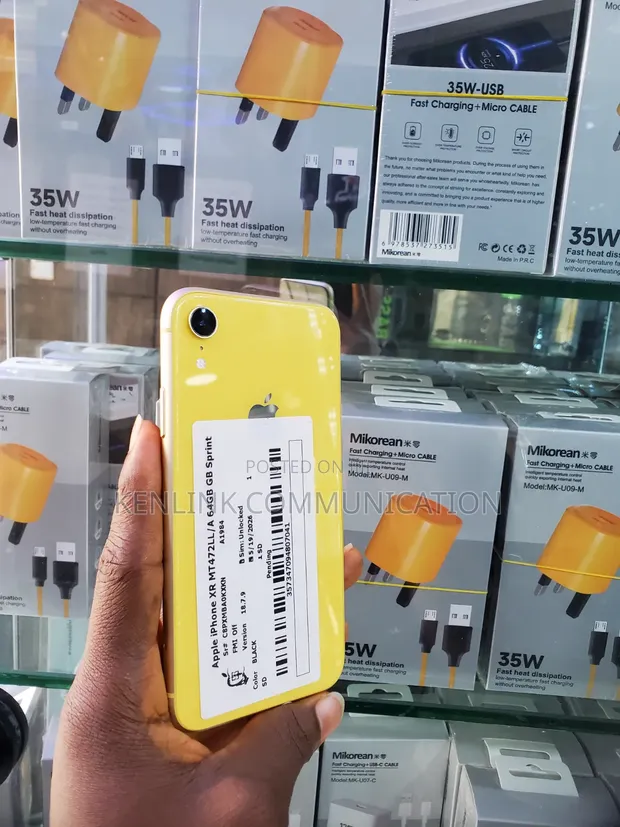 Apple iPhone XR 64GB Yellow - Kai Kai na UK - 1