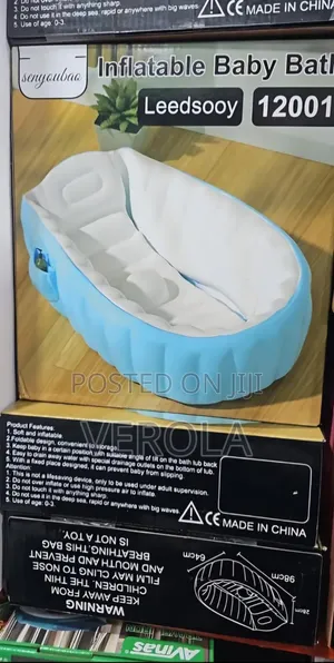 Inflatable Baby Bath Tub - Foldable & Portable