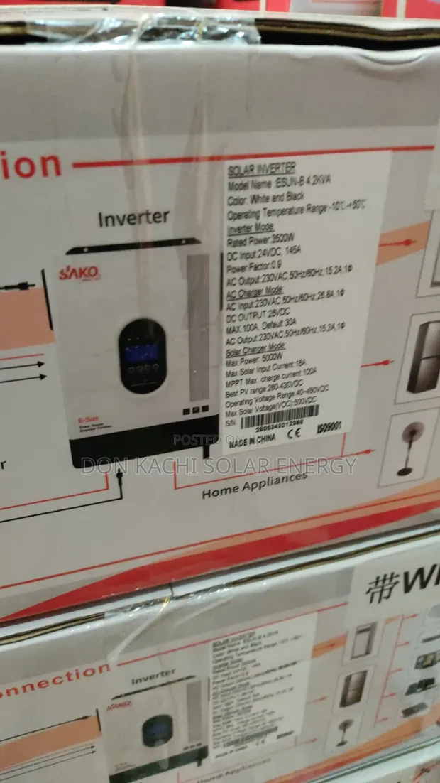 4.2KVA 24V Sako Hybrid Solar Inverter - 1