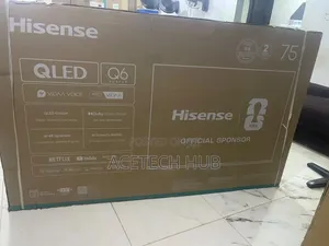 Hisense 75-Inch QLED Smart TV - Brand New
