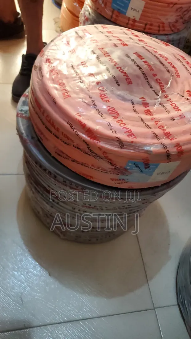 AC 4-Core Kalon Wayar Magana, 100m, 1.5mm² - 1