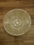 Decorative Centre Bowl - Gold Brass - 1