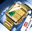 Va Va Voom Gold Chain Watch na Maza - 1