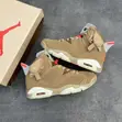 High Quality Jordan 6 British Khaki Sneakers - 1