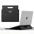 PU Fatar Laptop Sleeve tare da Tsayawa (13/14 Inch) - 1