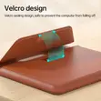 PU Fatar Laptop Sleeve tare da Tsayawa (13/14 Inch) - 4