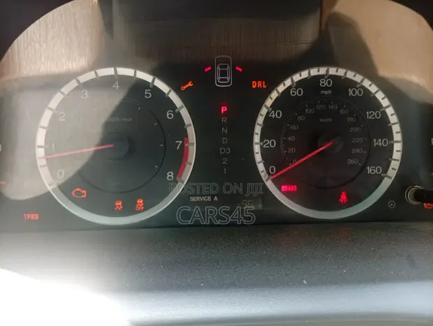 Honda Accord 2008 Red - 1