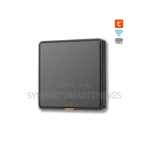 Tuya C-Smart Zigbee 1 Gang Button Switch - Black