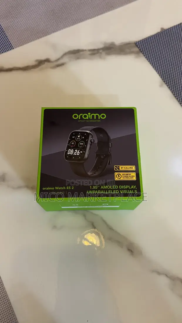 Oraimo Watch ES 2 AMOLED Smartwatch - 1