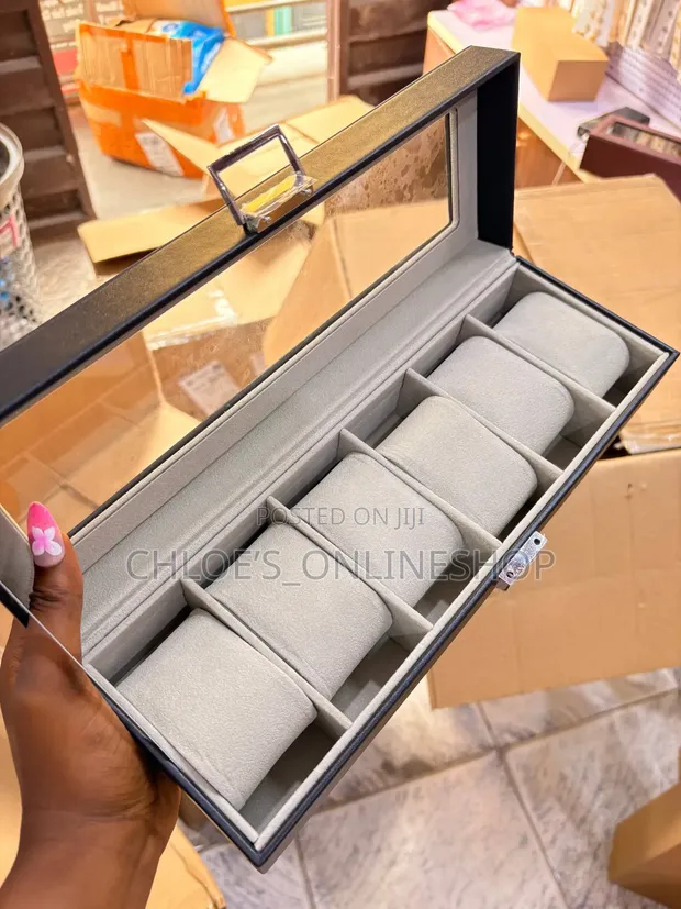 Watch Organiser - Leather, Brand New - 1