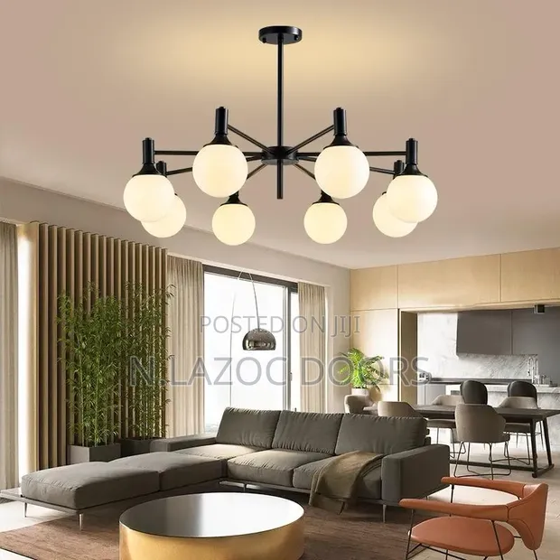 Globe Pendant Lights - Transparent, Color Changing - 1