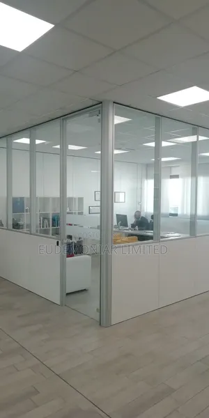 Glass Office Cubicle Partition Fitting Service