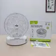 Rechargeable Table/Wall Mounted Non-Rotating Fan (8-Inch) - 2