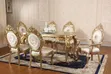 Elegant Luxury Oval Dining Table Set - 6 Seater - 1