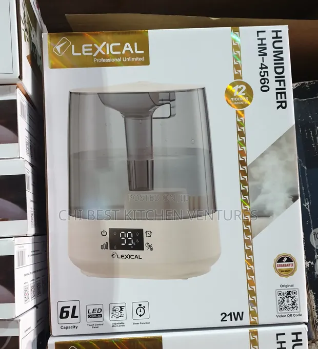 Lexical Germany LHM-4560 6L Ultrasonic Humidifier - 1