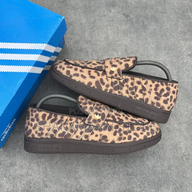 Original Adidas Loafers - Leopard Print - 1