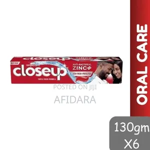 Closeup Antibacterial Zinc Toothpaste 130g x 6