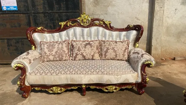 JOEMAX FURNITURE 8-Seater Royal Fabric Sofa Set - 1