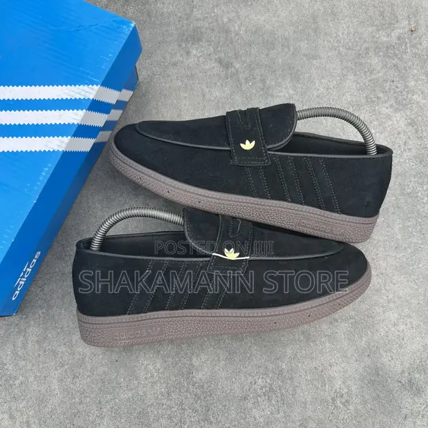 Original Adidas Loafers - Triple Black - 1