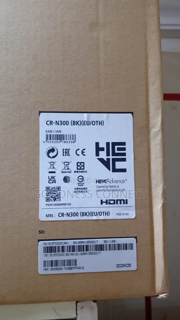 Canon CR-N300 4K PTZ Remote Camera - 1