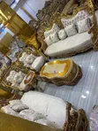Exquisitely Finished 8-Seater Egyptian Royal Sofa - 1