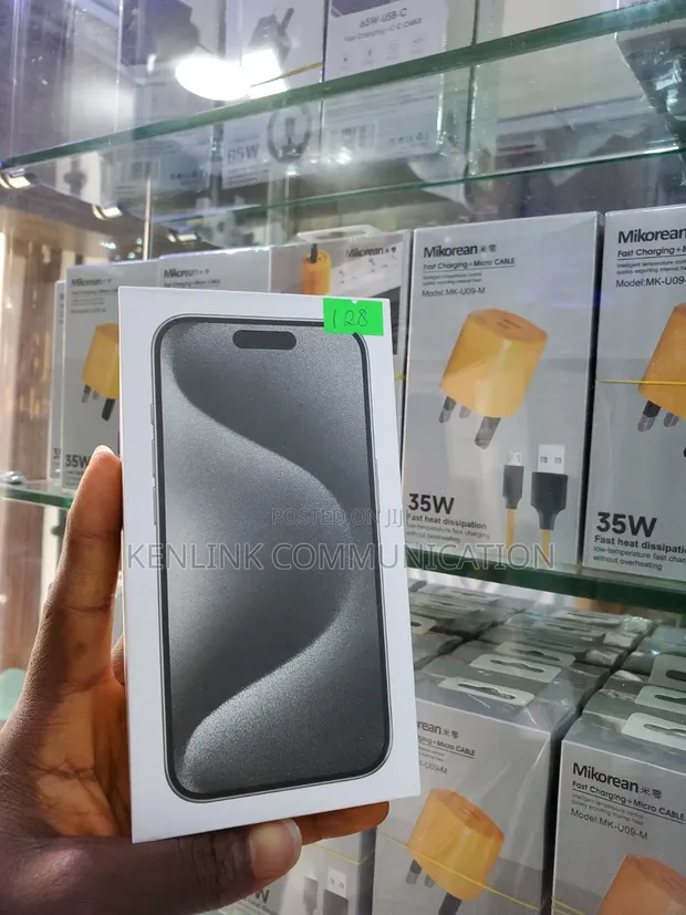 Sabon Apple iPhone 15 Pro 128GB Silver - 1