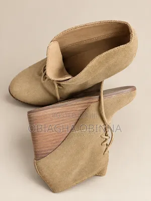 Lucky Brand Yemeni Suede Wedge Bootie