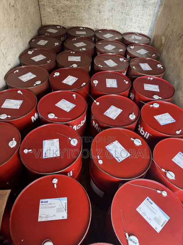 Mobil DTE 10 Excel 46 Hydraulic Oil Drum (208 Liters) - 1