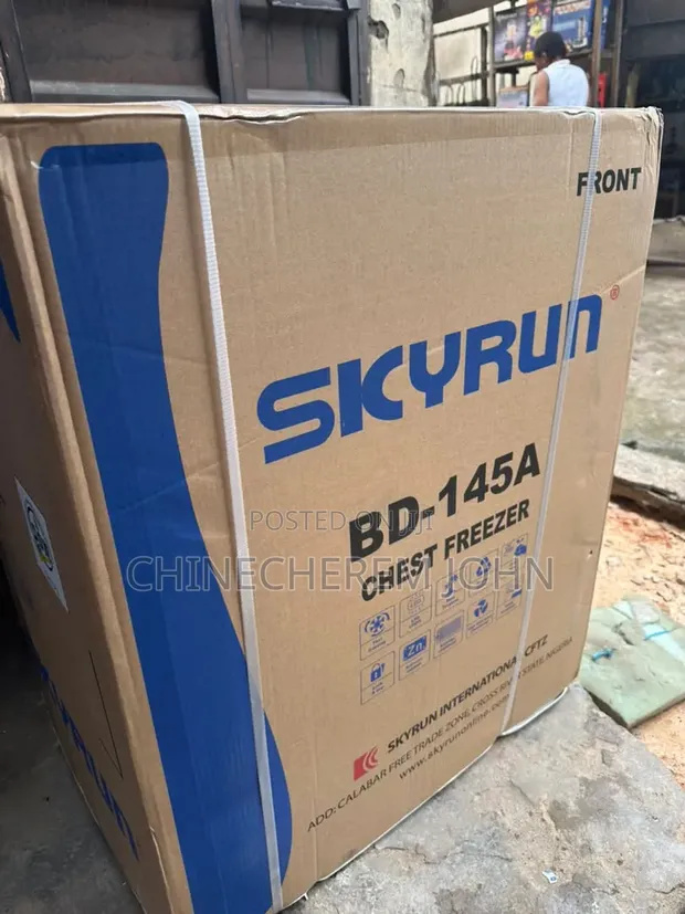 Skyrun Chest Freezer 180L - Brand New - 1