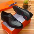 Classy Men's Big Sole Leather Shoes - Turkish Italian Style - 2
