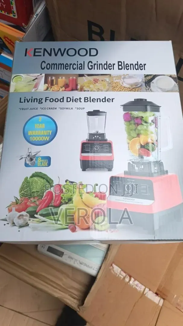 Kenwood Commercial Grinder Blender - 10,000W, 8-Blade - 1