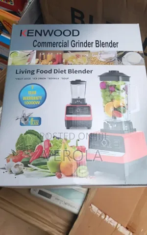 Kenwood Commercial Grinder Blender - 10,000W, 8-Blade