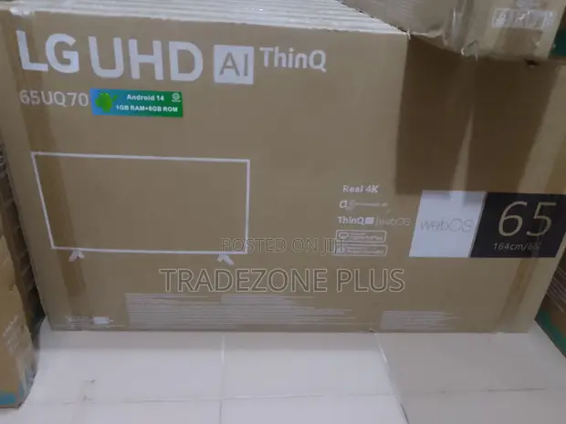 LG 65" UHD Smart TV (65UQ70006LB) - 1