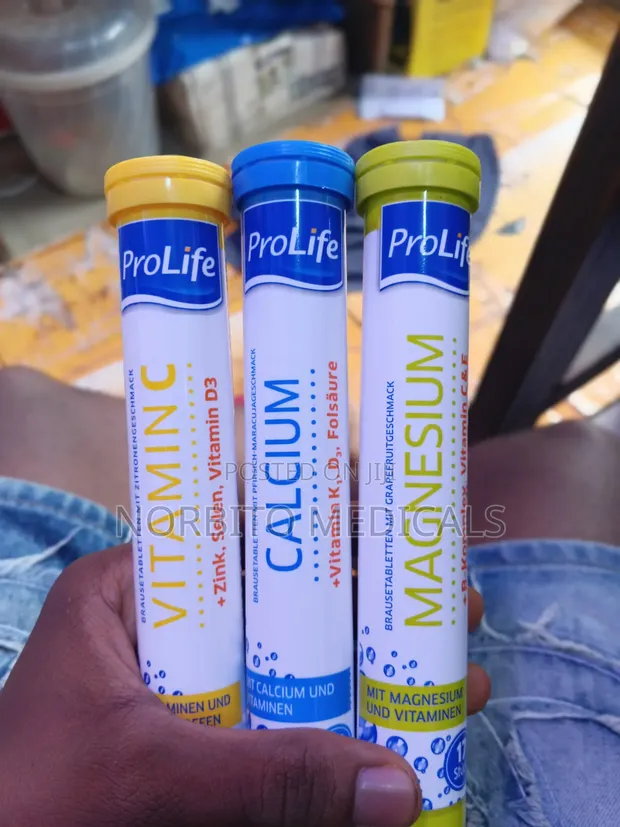 Prolife Vitamin C, Magnesium & Calcium Effervescent Tablets - 1