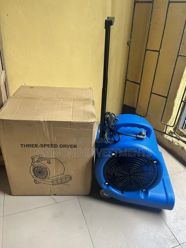Sofa Upholstery & Carpet Dryer - 3-Speed Air Mover - 1