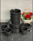 16pcs Luxury Stoneware Dinner Set - 1