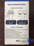 RJ45 Network Splitter Adapter 1 zu 2 Ethernet - 2