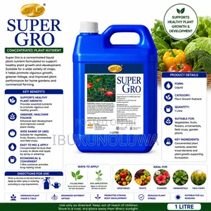 Super Gro Concentrated Plant Nutrient - 1 Litre