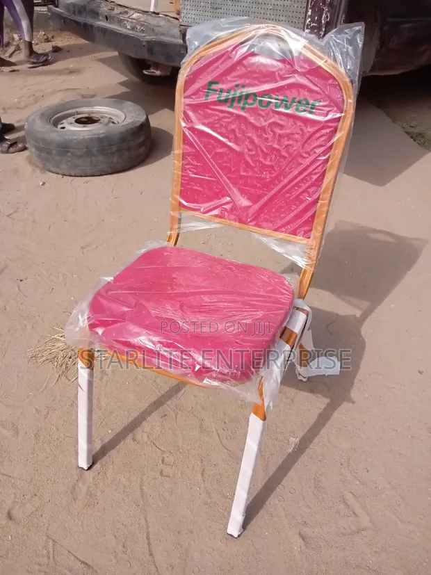 Brand New Banquet Chairs (Red) - 1