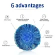 Blue Toilet Cleaner - 20pcs - 1
